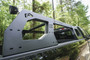 Fab Fours RACK01-01-1 - Overland Rack; Hold 700 lbs. Static Weight; 300 lbs. Dyniamic Weight; 2 Stae Matte Black Powder Coat;
