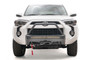 Fab Fours T4R-N4553-1 - Winch Mount; w/High Pre-Runner Guard; 2 Stage Matte Black Powder Coat;