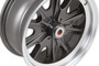 Legendary Wheels LW90-70854B - HB45 - 17 x 8 in. -  5 x 4.5 - 4.75 BS - Charcoal/Machined
