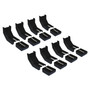 Raptor RB-BKC8 - Bracket Cover; 8 pc; Black; Thermoplastic Rubber;