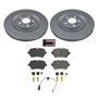 PowerStop CRK8571 - Power Stop 2020 Audi e-tron Sportback Rear Z23 Coated Brake Kit