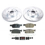 PowerStop K8961 - Power Stop 17-20 Lincoln Continental Front Z23 Evolution Brake Kit