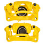 PowerStop S2736YLW - Power Stop 01-07 Toyota Sequoia Rear Yellow Caliper w/Bracket (Pair)