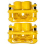 PowerStop S4974YLW - Power Stop 06-08 Lincoln Mark LT Front Yellow Caliper w/Bracket (Pair)