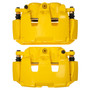 PowerStop S5054YLW - Power Stop 2011 Ram Dakota Front Yellow Caliper w/Bracket (Pair)