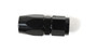 SpeedFx 510800BK - Full Swivel; -8AN; Straight; Anodized; Black; Aluminum; Single