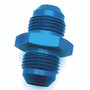 SpeedFx 560415 - Straight; Flare Union; -4AN; Anodized; Blue; Aluminum; Single