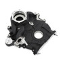 Holley 97-418 - Timing Cover - Water Pump Manifold - Black