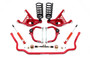 UMI Performance 266602-R - 70-81 GM F-Body Front Handling Kit Lowering 1in - Red