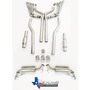 Texas Speed 304 Stainless 2" Long Tube Headers with High Flow Cats & Full 3" Exhaust (with X-pipe)  - 2010-2015 Chevy Camaro SS - TSPG5304C-200-CAT