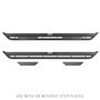 Go Rhino DT60087T - Dominator Xtreme DT Side Steps - Tex Blk - 87in. (Boards ONLY/Brackets Req.)