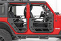 Rough Country 10618 - RR Tubular Doors - Jeep Gladiator JT/Wrangler 4xe/Wrangler JL (18-23)