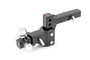 Rough Country 99100 - Adjustable Trailer Hitch - 6 Inch Drop - Multi-Ball Mount - Fits 2 Inch Receiver