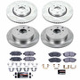 PowerStop TDSK4477 - Track Day Spec High-Performance Brake Pad and Rotor Kit