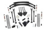 Rough Country 59070 - 8 Inch Lift Kit - 4 Link - RR Springs - V2 - Ford F-250 F-350 Super Duty (05-07)