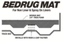 Bedrug BMB23CCS - BEDMAT FOR SPRAY-IN OR NO BED LINER  23+ GM COLORADO/CANYON 5FT BED