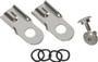 Kentrol 30564 - Jeep CJ8/CJ8 Tailgate Latch Pair 76-86 CJ7 / CJ8 Polished Silver