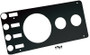Kentrol 50521 - Jeep CJ Gauge Cover Without Radio Opening 76-86 CJ Powdercoat Black