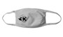 Kooks KW-100643 - Facemask - Grey with Black K-Flame
