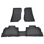 Paramount Automotive 59-1127 - Floor Liners; 3 pcs.; Front And Rear; Black; [Available While Supplies Last];