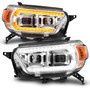 Anzo 111603 - 10-13 Toyota 4Runner Projector Headlights - Chrome