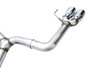 AWE 3020-42979 - 2022+ VB Subaru WRX Track Edition Exhaust - Chrome Silver Tips
