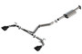 Borla 140909BC - 22-23 Subaru BRZ/Toyota GR86 2.4L RWD AT/MT S-Type Catback Exhaust - Black Chrome Tips