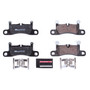 PowerStop ESP1510 - Power Stop 11-17 Volkswagen Touareg Euro-Stop ECE-R90 Rear Brake Pads