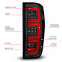Anzo 311457 - 19-23 GMC Sierra 1500/2500HD/3500HD Black Replacement Full LED Bar Tail Light
