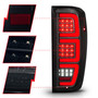 Anzo 311460 - 19-23 GMC Sierra 1500/2500HD/3500HD Smoke Black Replacement Full LED Bar Tail Light