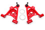 BMR AA037R - 79-93 Mustang Fox Lower Control A-Arm Front w/ Spring Pocket/Tall Ball Joint - Red
