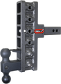 GEN-Y Hitch GH-426 - Gen-Y Mega Duty 2in Shank 7.5in Offset Drop 10K Hitch w/GH-031 Dual-Ball/GH-032 Pintle Lock