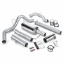 Banks Power 48642 - 03-04 Dodge 5.9L CCLB(Catted) Monster Exhaust System - SS Single Exhaust w/ Chrome Tip