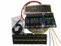Auto Rod Controls 8001D - 8 Switch In-Dash Control Module  Black Faceplate