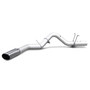 Banks Power 48947 - 17+ GM Duramax L5P 2500/3500 Monster Exhaust System - SS Single Exhaust w/ Chrome Tip