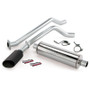 Banks Power 48352-B - 11 Chev 6.0L CCSB-2500HD Monster Exhaust System - SS Single Exhaust w/ Black Tip