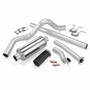 Banks Power 46296-B - 94-97 Ford 7.3L ECSB Monster Exhaust System - SS Single Exhaust w/ Black Tip