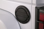 AMP Research 73000-01A - 2007-2017 Jeep Wrangler JK 2/4 Door Fuel Door - Black