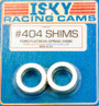 Isky Cams 404 - Valve Spring Shims - 16pk