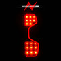 Anzo 311233 - 2014-2015 Toyota Tundra LED Taillights Black