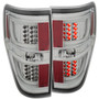 Anzo 311259 - 2009-2013 Ford F-150 LED Taillights Chrome
