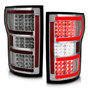 Anzo 321340 - 18-19 Ford F-150 LED Taillights Chrome