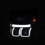 Anzo 111386 - 11-16 Ford F-150 Super Duty Projector Headlights w/ U-Bar Switchback Black w/ Amber