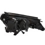 Anzo 111332 - 2013-2015 Toyota Rav4 Projector Headlights w/ Plank Style Design Black