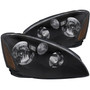 Anzo 121109 - 2002-2004 Nissan Altima Crystal Headlights Black