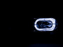 Anzo 111007 - 1988-1998 Chevrolet C1500 Crystal Headlights Black w/ Halo