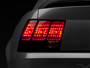Raxiom 49080 - 99-04 Ford Mustang Excluding 99-01 Cobra Tail Lights- Black Housing (Smoked Lens)