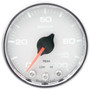 AutoMeter P30511 - 2-1/16 in. BOOST, 0-100 PSI, SPEK-PRO, WHITE/CHROME