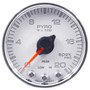 AutoMeter P31011 - 2-1/16 in. PYROMETER, 0-2000 Fahrenheit, SPEK-PRO, WHITE/CHROME