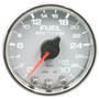AutoMeter P31611 - 2-1/16 in. FUEL PRESSURE, 0-30 PSI, SPEK-PRO, WHITE/CHROME